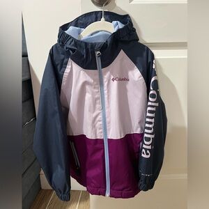Columbia Girls' Rain Jacket size XS 6/7